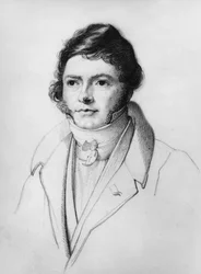 Porträt von Jean-Francois Champollion (1790-1832), 1830